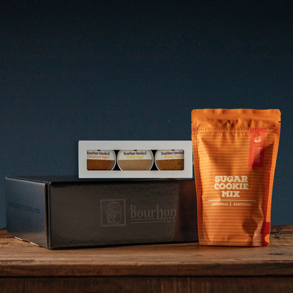 Bourbon_Barrel_Foods_Gift_Box | Sugar Cookie Mix & Bourbon Smoked Sugar